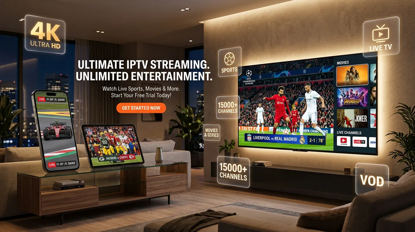 IPTV Streaming streaming on multiple devices